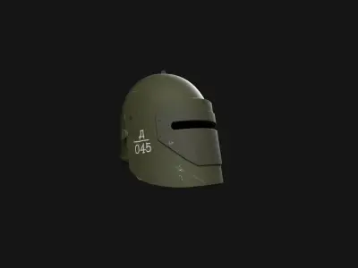 Maska-1Sch Low-poly 3D model