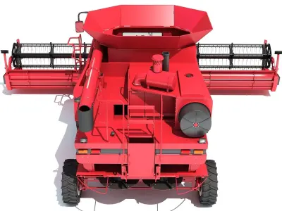 Combine Harvester 3D model V2