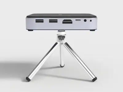 MINI PROJECTOR WITH ANDROID TV Low-poly 3D model