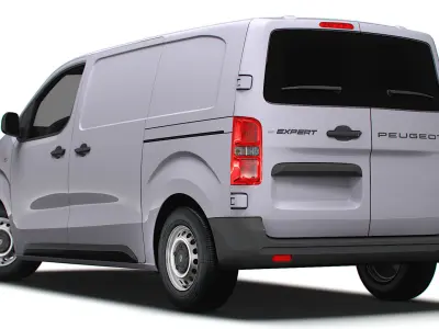 Peugeot e Expert Van L2 2024 3D model