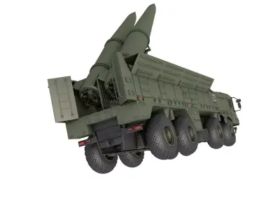 9K720 Iskander 3D model buy
