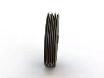 Polia Para Correias Pulley for V-A Belts 145 3D model