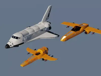 Space Kit 3 models 3D Model Pack purchase