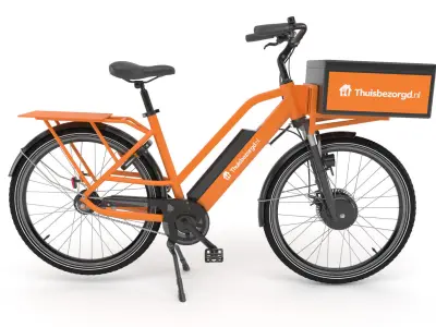 Just eat e-bike 3D model