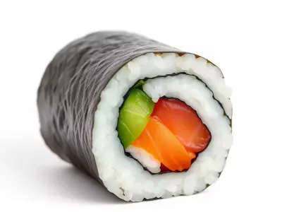 Realistic Sushi Roll Model Pack Low-poly 3D model