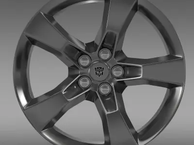 Chevrolet Camaro 2010 transformer rim 3D model
