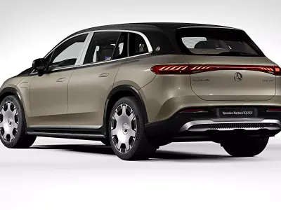 2024 Mercedes-Benz EQS SUV Maybach 3D model