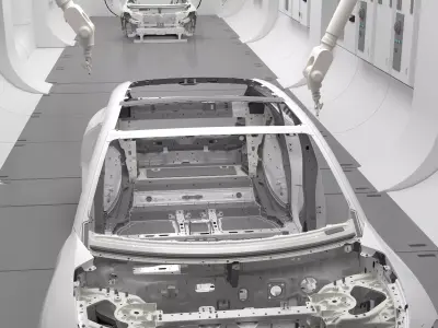 Car Frame03 3D model