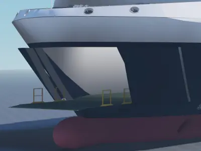 Caledonian Macbrayne RO-RO Ferry Ship MV Loch Seaforth 3D model