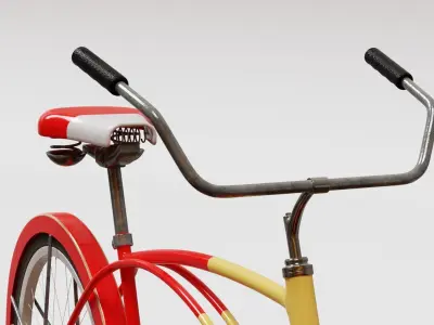 Vintage Bicycle 3D model