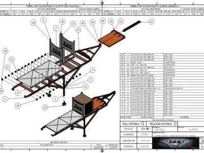  Concrete Block Manufacturing  3D model