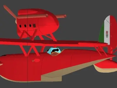 Hydroplane 3D model