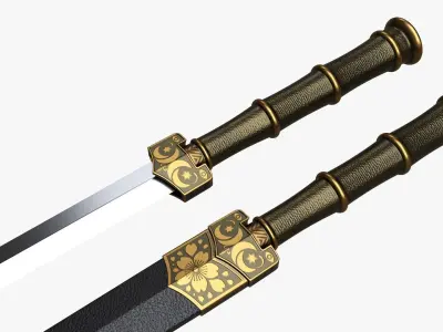 Yangneng Han sword 3D model