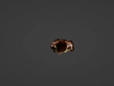 Average medieval woman 3D model