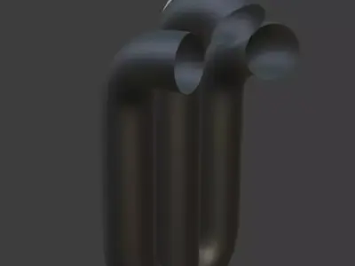 Snorkle 3D model