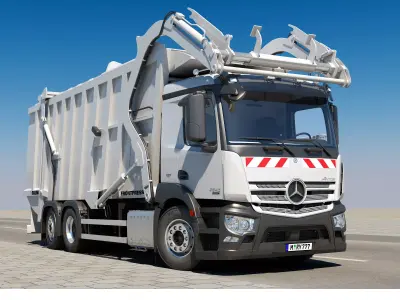 Mercedes Antos Garbage 3D model