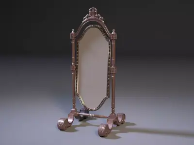 gothic mirror 3D model