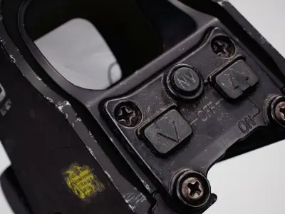 EOTECH XPS3 Holographic Weapon Sight Low-poly 3D model