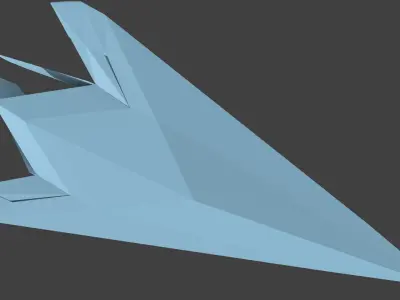 Lockheed Have Blue XST 3D print model