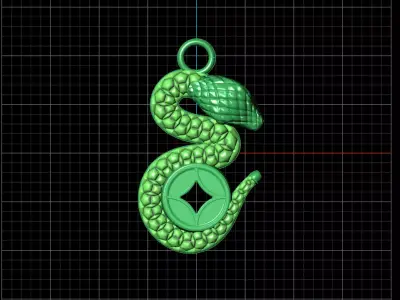 SNAKE Free 3D model purchase