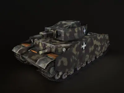 41M Turan 2 Low-poly 3D model