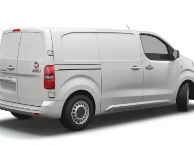 Fiat E Scudo L2 2022 3D model