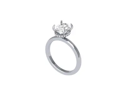 Wedding Ring  3D print model 78