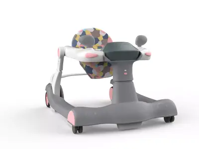 Baby Walker Activity Mobility Toy 3D model