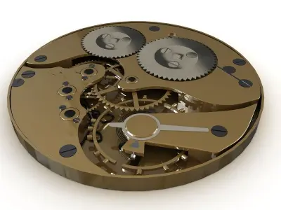 Watch Mechanism 3D model purchase