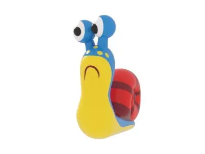 Snail 3d model Rhinoceros 3D model 3D model