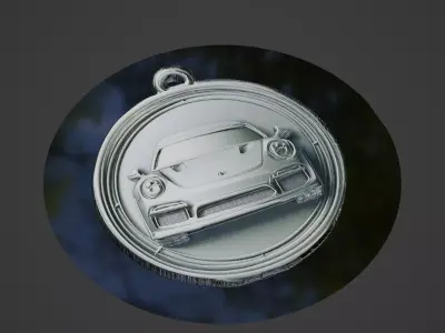 Car Pendant Medallion 3D print model
