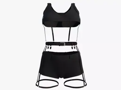 Military Outfit 3D model