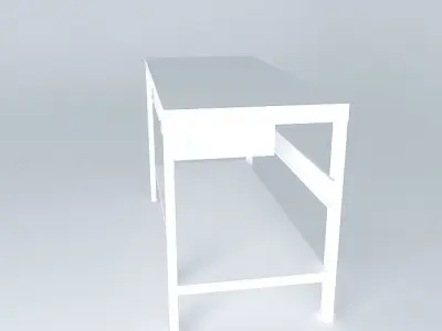 Industrial Bench 1500x650x900 WxDxH Free 3D model