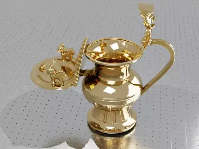 Sukunda Lamp -3D 3D model