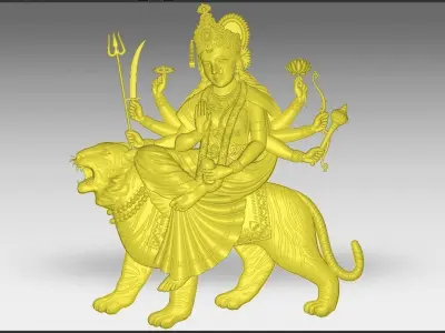 SHERO WALI MATA JI 3D model