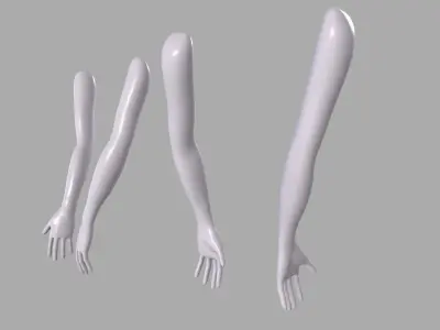 Female Arm Base sculpt mesh 3D model purchase