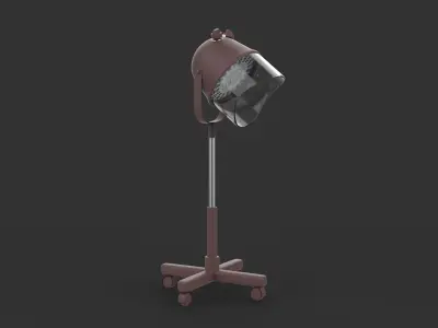 Hair Steamer 3D model