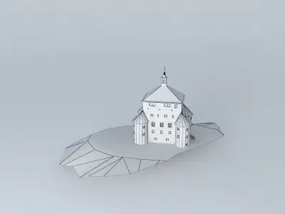New Castle, Banská Štiavnica Free 3D model