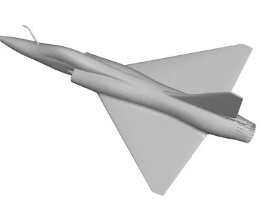 Dassault Mirage 2000 3D model get