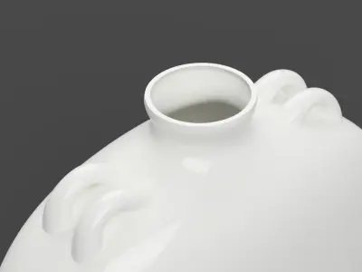 Chinese Antique Porcelain Series - Vase 2 3D print model