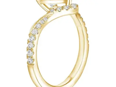 Wedding Ring 3D print model 68