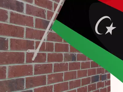 Flag of Libya 3D model