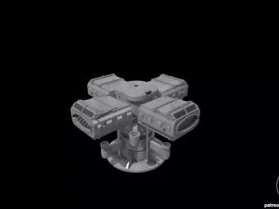 Star Wars Vehicle Maintenance Energizer for action figures 3D print model