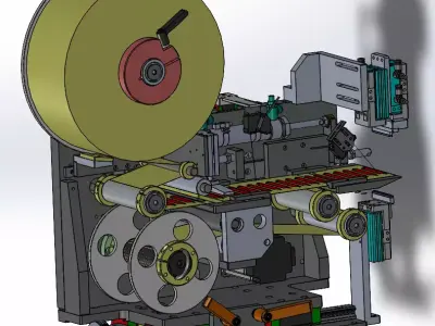 Automatic Universal Labeling Machine 3D model