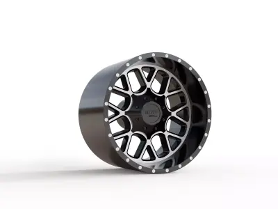 MOTO METAL SIEGE WHEEL 3D MODEL 3D model