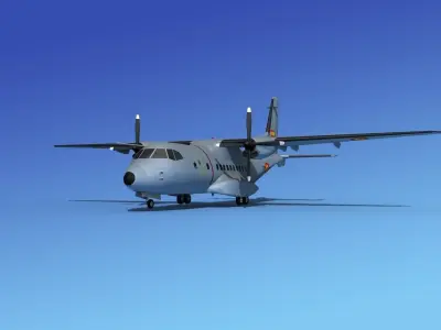 Casa CN-235 Spain 3D model