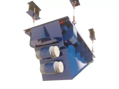 shaker feeder 3D Model 3D model