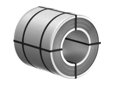 Steel Coil Reel 3D model