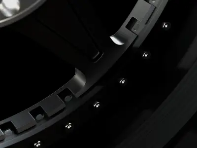 Highpoly MVforged MV5 wheel Free 3D model