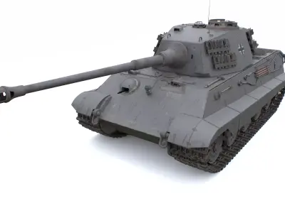 King Tiger - Tiger 2 3D model